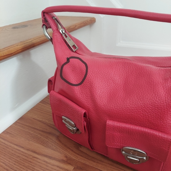 Pancaldi1888 Pink Leather Handbag Hobo Bag - Picture 11 of 11